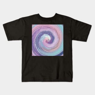 Magic Swirl of Various Cute Colors Kids T-Shirt